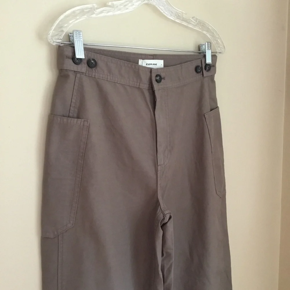NEW Everlane The Fatigue Barrel High Rise Pants